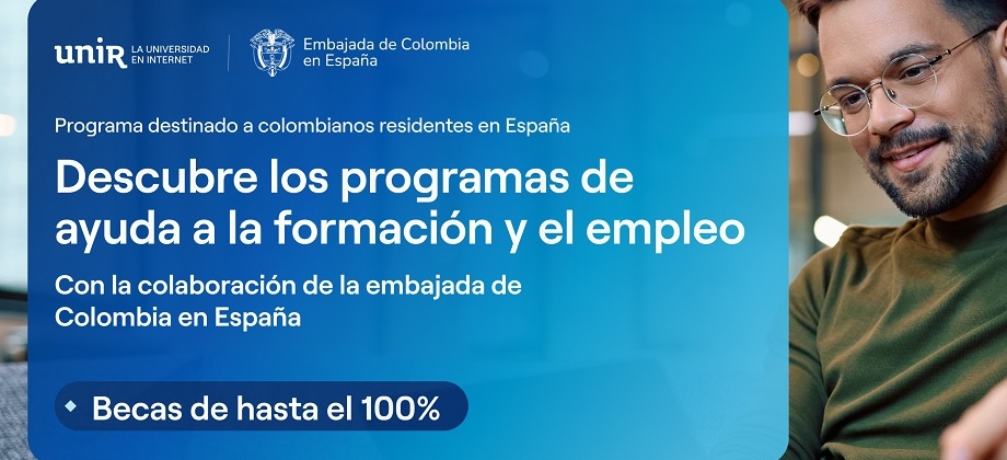 Programa de ayudas al estudio dirigida a ciudadanos colombianos residentes en España