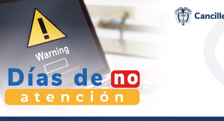 Este miércoles 15 de mayo la Embajada de Colombia en España no tendrá atención al público