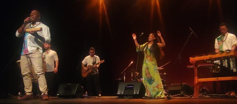 Grupo La Jagua ofreció de un taller de música y un concierto en el Centro Cultural Paco Rabal de Madrid