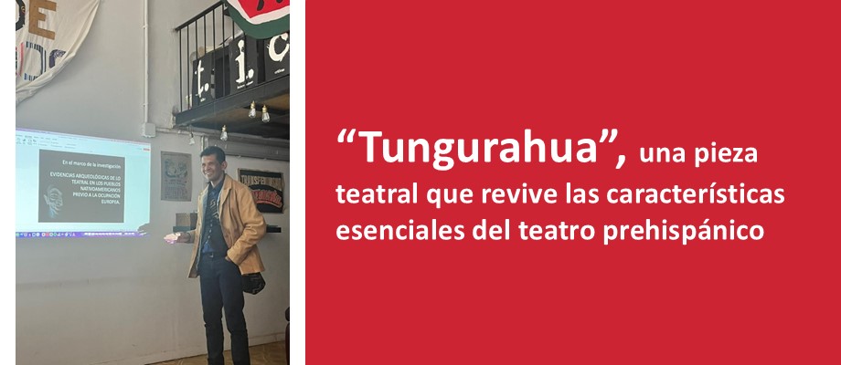 Conversatorio sobre Tungurahua y las raíces del teatro prehispánico se presentó en España con el apoyo de la Embajada de Colombia