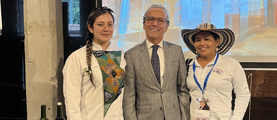 Con la Embajada de Colombia en España, dos cocineras colombianas participaron en el Food Design Festival 2024 en Madrid