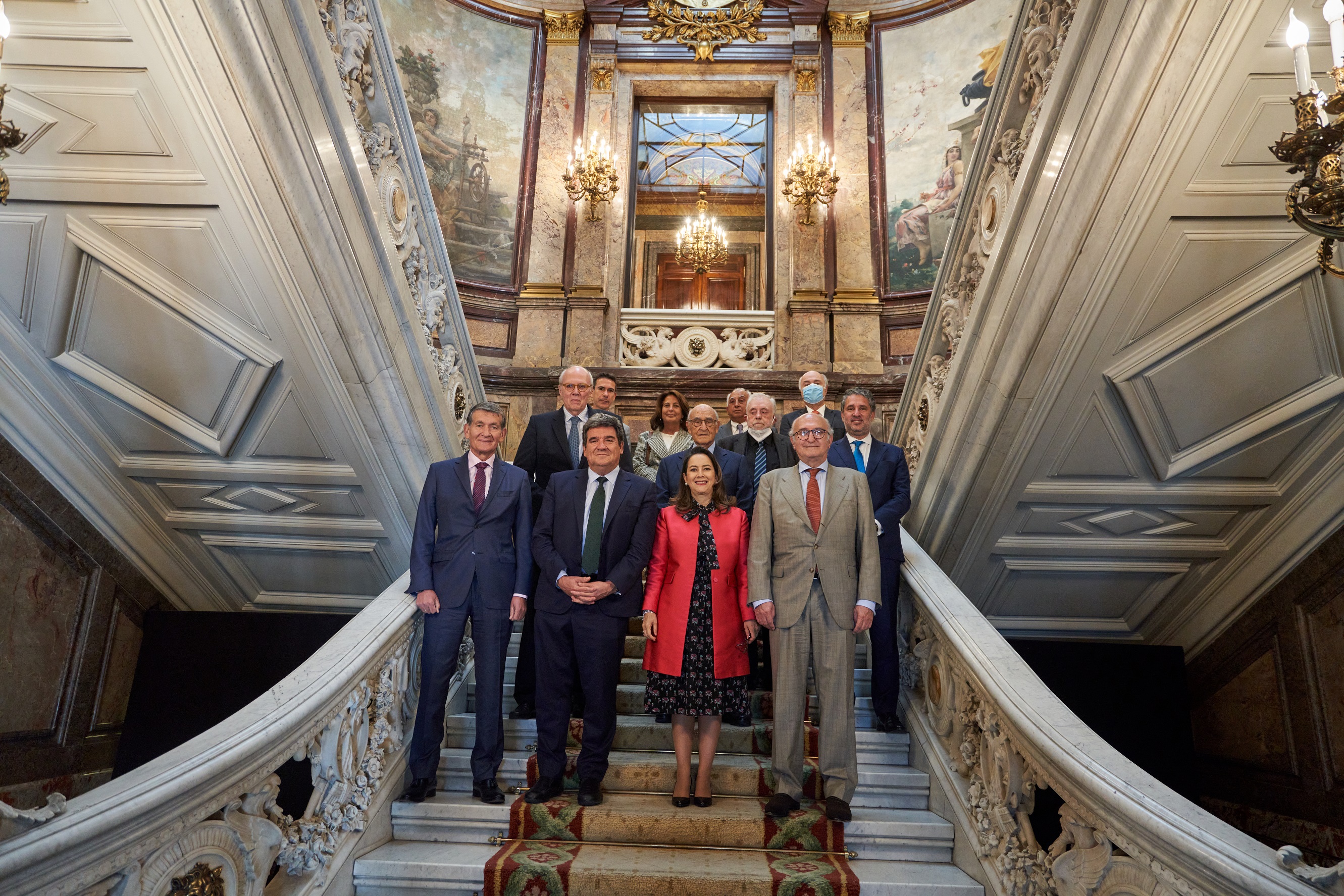 Ministro de Trabajo, Ángel Custodio Cabrera, realiza visita a España