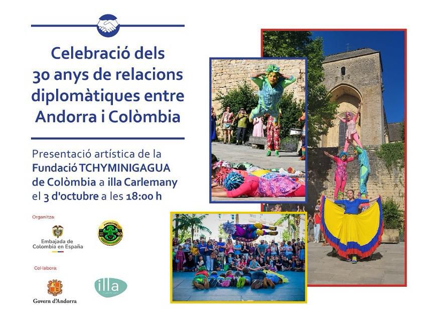 La Embajada de Colombia celebra los 30 años de relaciones diplomáticas entre Colombia y Andorra