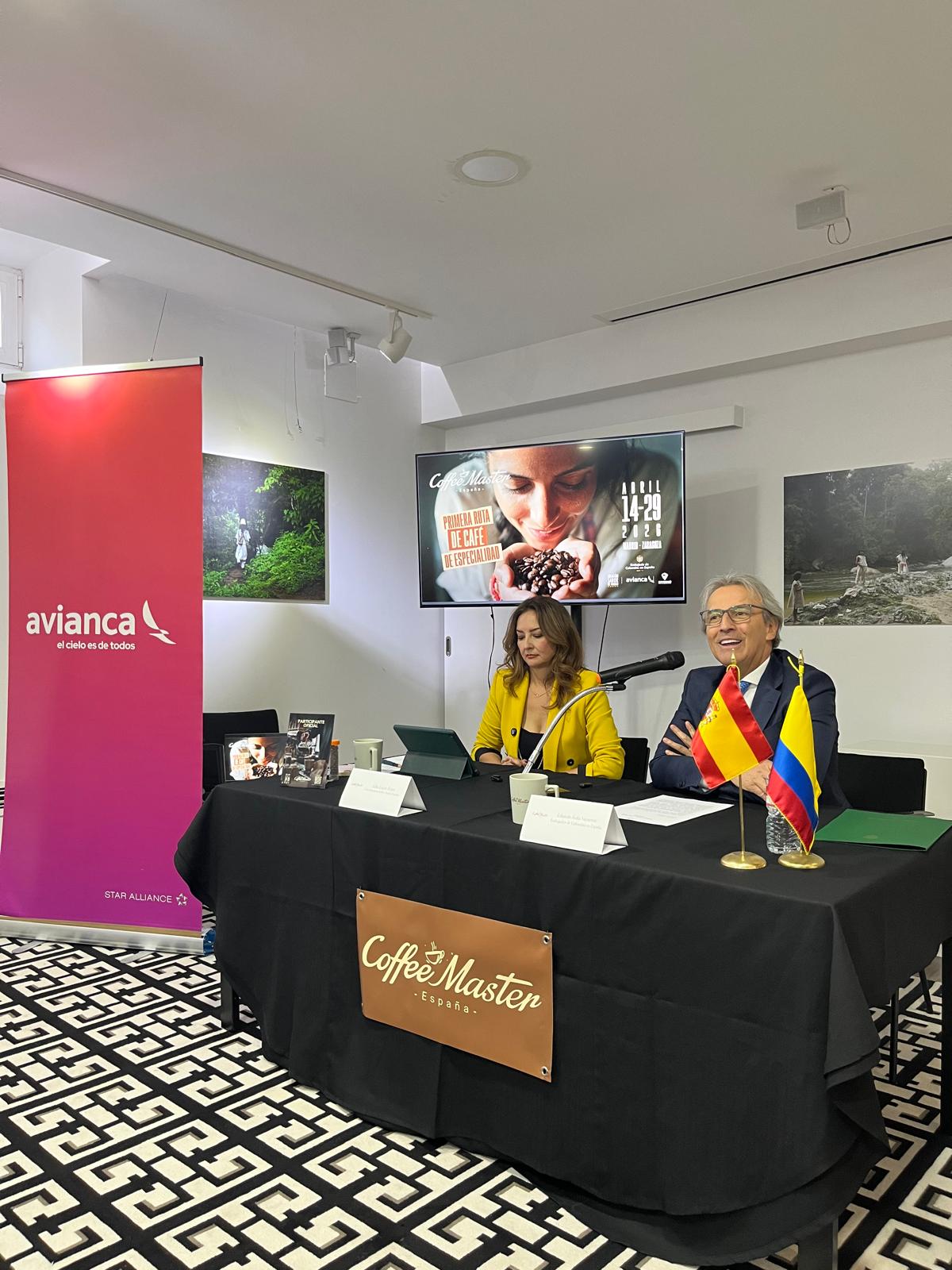Embajada de Colombia en España presenta la primera Ruta del Café de Especialidad en el marco de Coffee Master