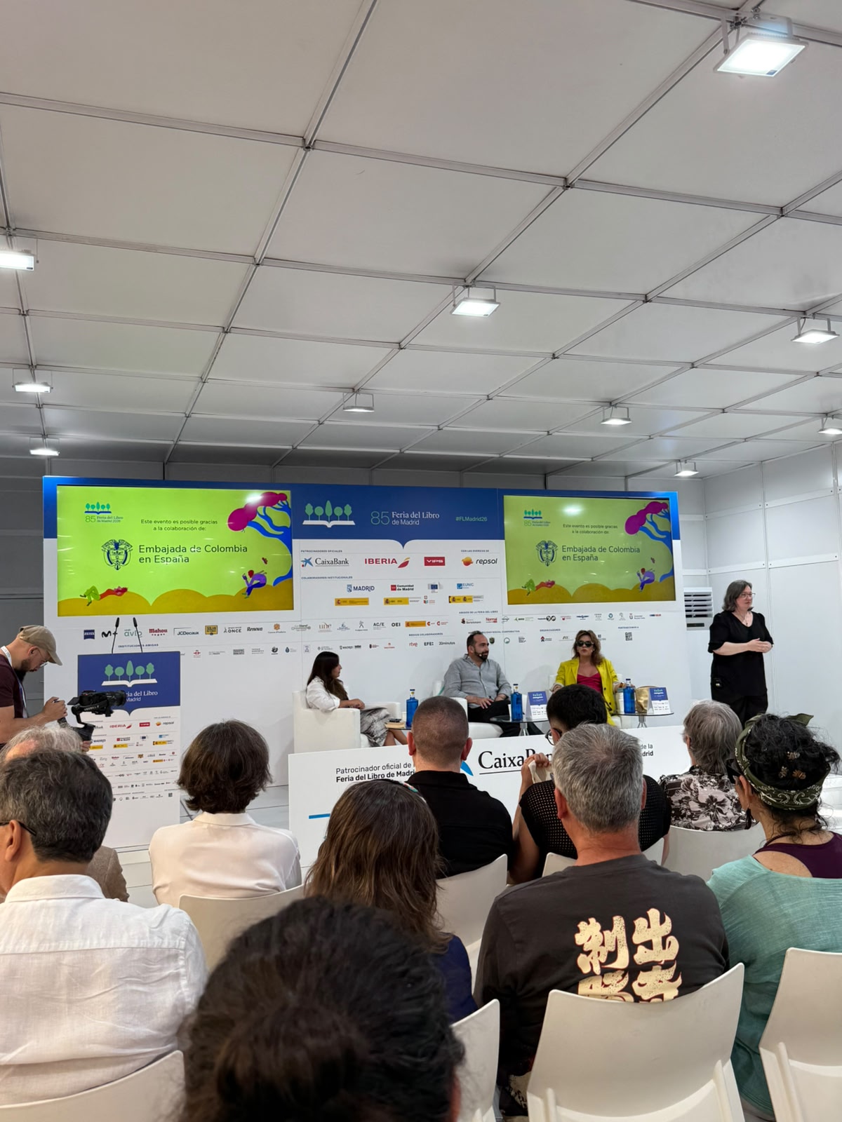 Colombia participa en la Feria del Libro de Madrid con dos charlas de Giuseppe Caputo sobre el humor y la diversidad