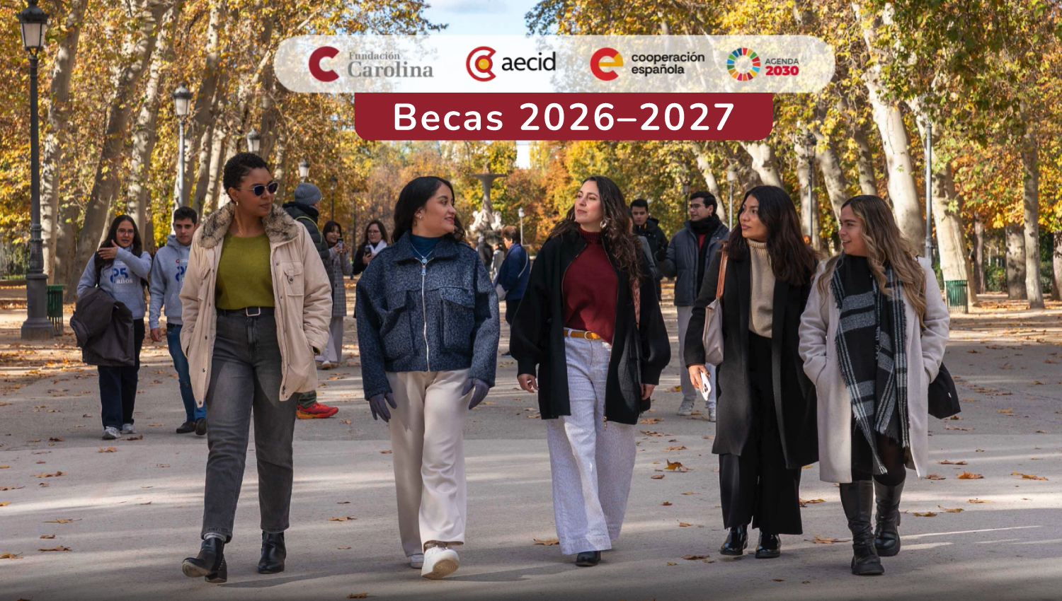 26ª Convocatoria de Becas de la Fundación Carolina para el curso académico 2026–2027