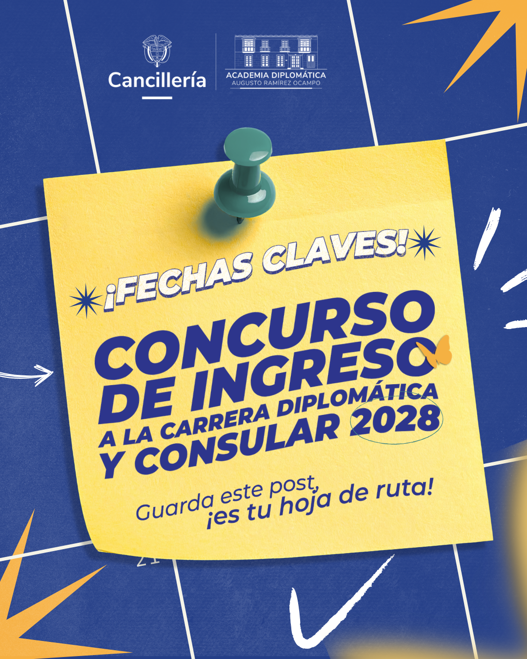 Fechas claves del Concurso de ingreso a la Carrera Diplomática y Consular 2028