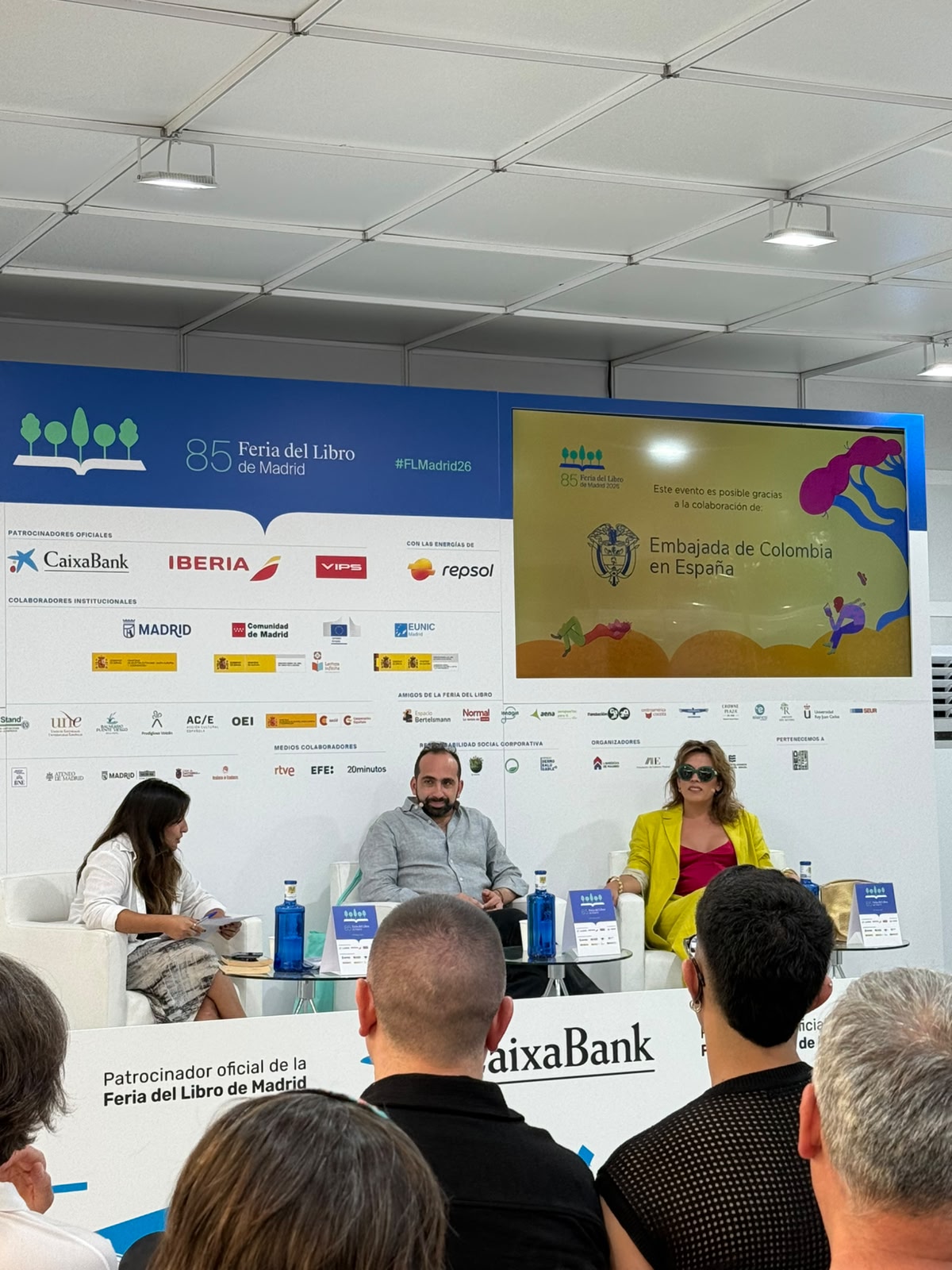 Colombia participa en la Feria del Libro de Madrid con dos charlas de Giuseppe Caputo sobre el humor y la diversidad