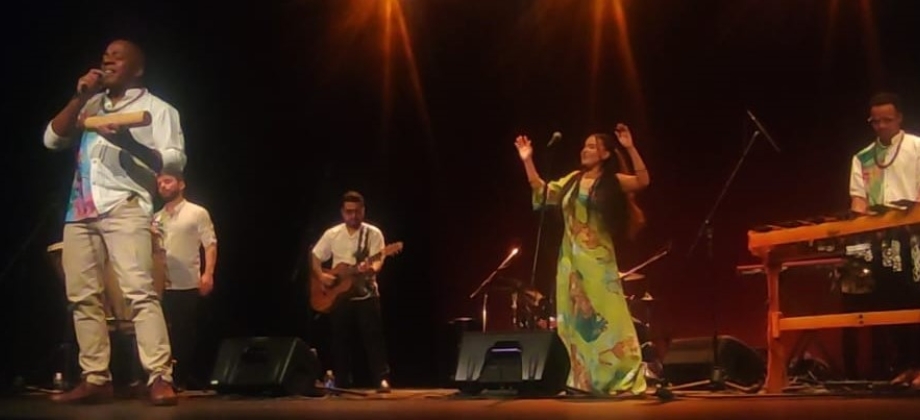 Grupo La Jagua ofreció de un taller de música y un concierto en el Centro Cultural Paco Rabal de Madrid