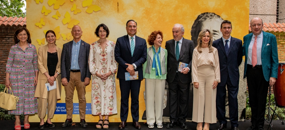 La Embajada de Colombia en España rindió homenaje  al Premio Nobel Gabriel García Márquez