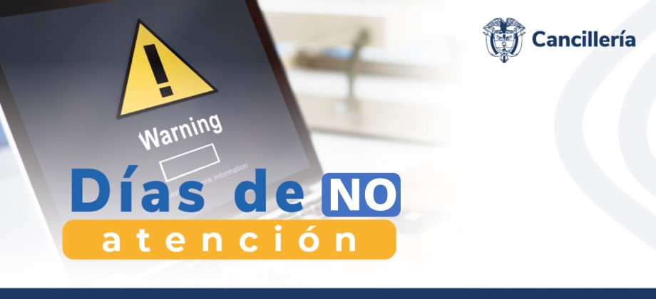 Embajada y consulados de Colombia en España no tendrán atención al público el 12 de octubre de 2023