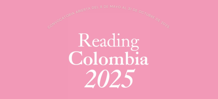 Reading Colombia 2025, convocatoria abierta hasta el 31 de octubre de 2025