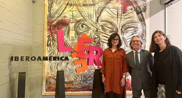 Carolina Sanín en «Leer Iberoamérica Lee» en Madrid