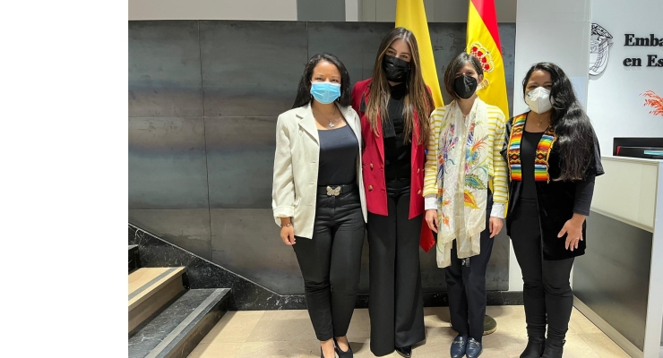 Jóvenes del IV Programa de Liderazgo Iberoamericano visitan la Embajada de Colombia en España